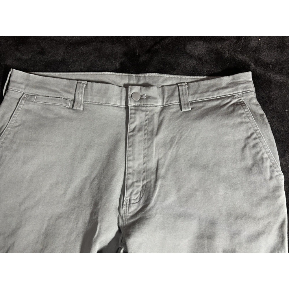 Duluth Trading Carpenter Pants Gray Relaxed Fit 36x34 New Roomy Utility Fit - Picture 2 of 9